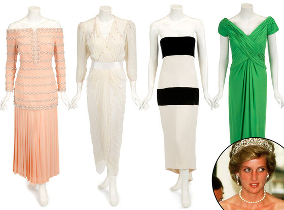 Princess Diana, Dress Auction Princess Diana, Dress Auction